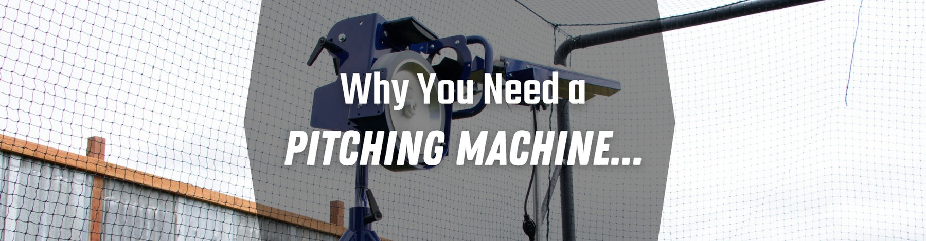 Why You Need a Pitching Machine...