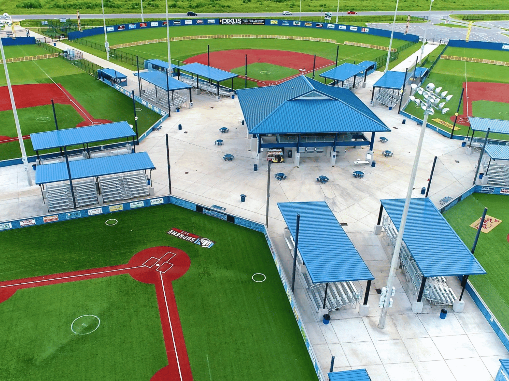 Outdoor Baseball Field Sport Complex