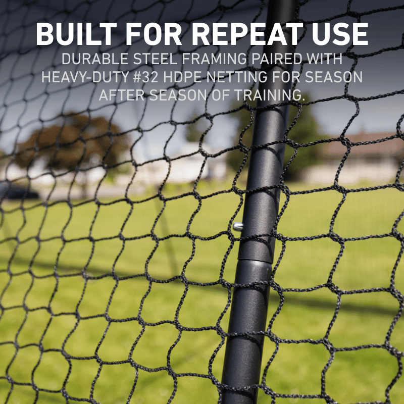 Freestanding Trapezoid Batting Cage (Complete)