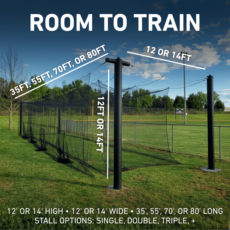 Mastodon™ Engineered Batting Cage System