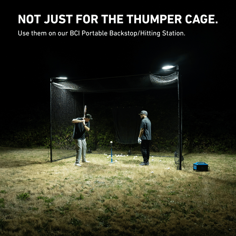 Thumper Batting Cage Lighting Kit