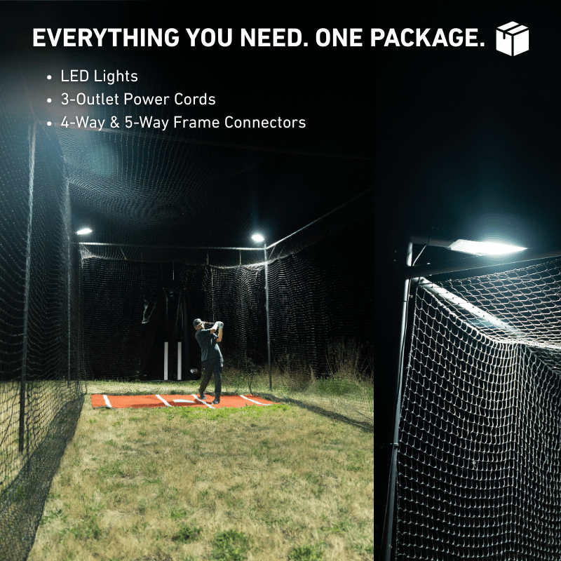 Thumper Batting Cage Lighting Kit