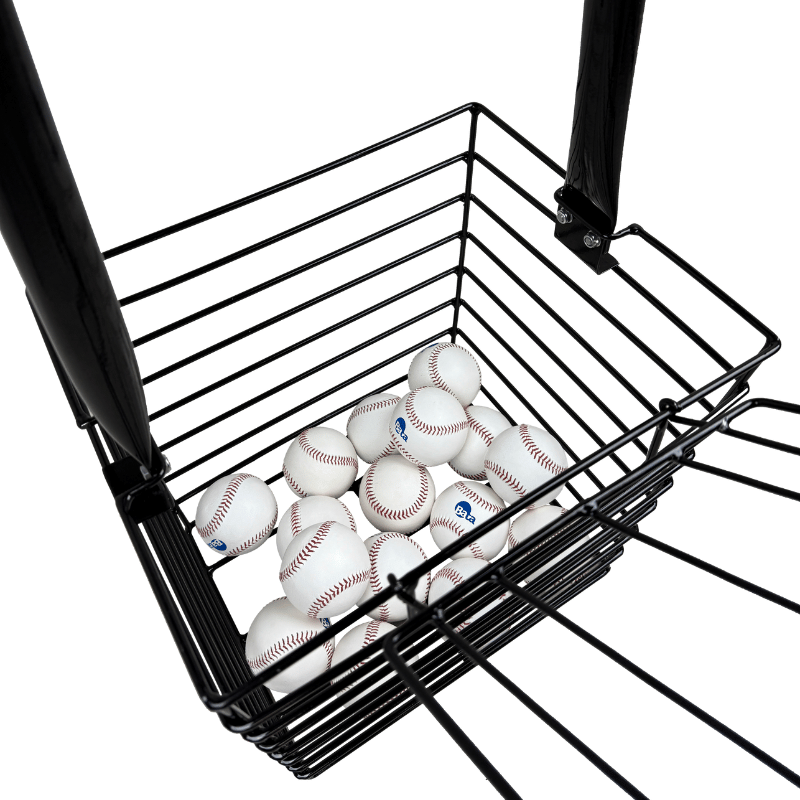 Pickup Hopper for Baseballs or Softballs