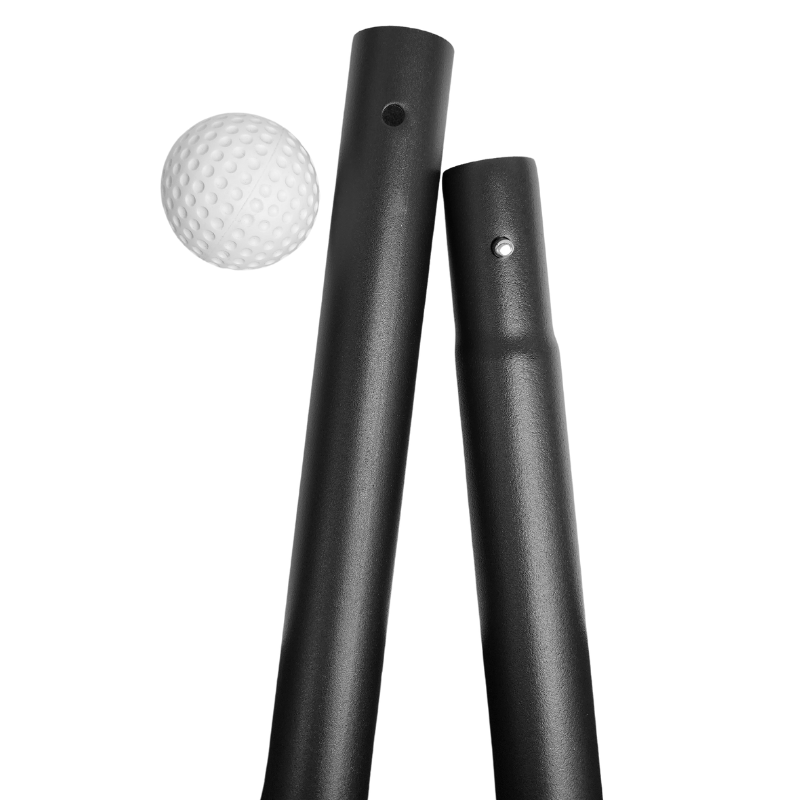 batting practice fishing pole The Thumper Batting Cage Pole Kit