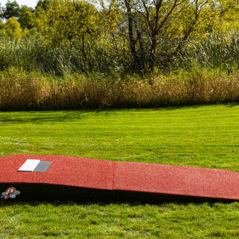 Portolite 10in Oversized Two-Piece Practice Mound Red