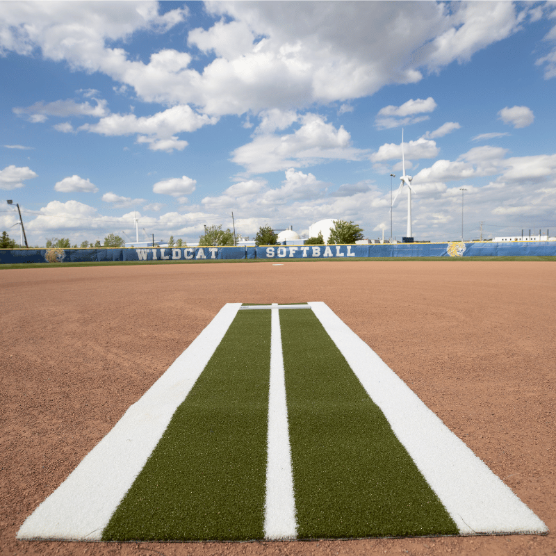ProMounds Softball Pitching Mat Lane Pro