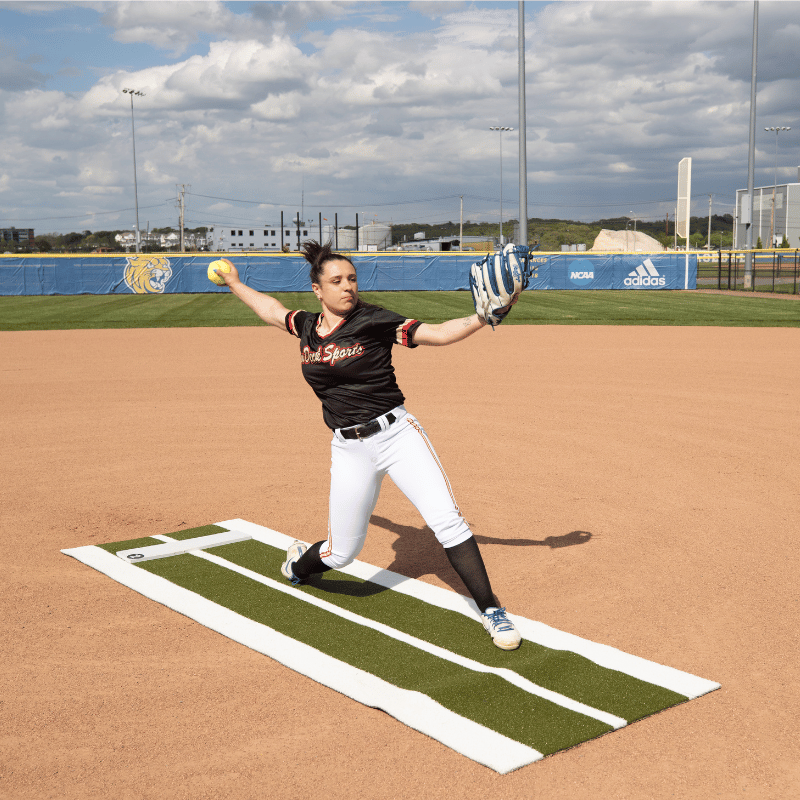 ProMounds Softball Pitching Mat Lane Pro