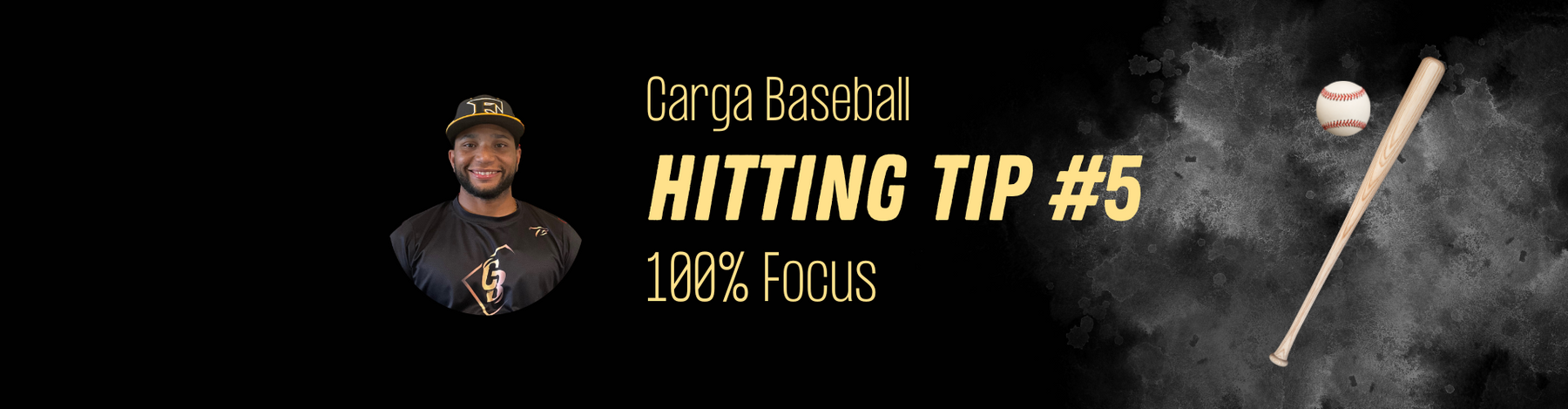 Hitting Tips from Carlos #5: 100% Focus