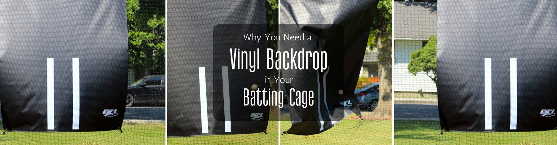 Why You Need a Vinyl Backdrop in Your Batting Cage