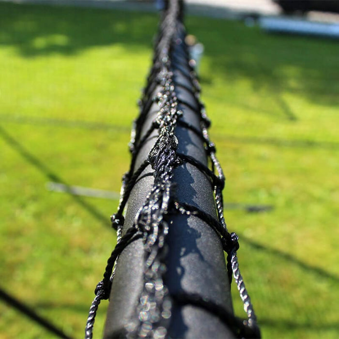 Standard Baseball Pitching L-Screen (Frame & Net) with Wheel Kit