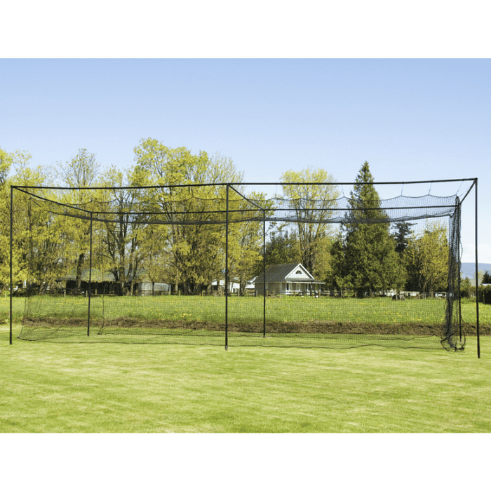 Commercial Style Batting Cage Package Deal- Side View