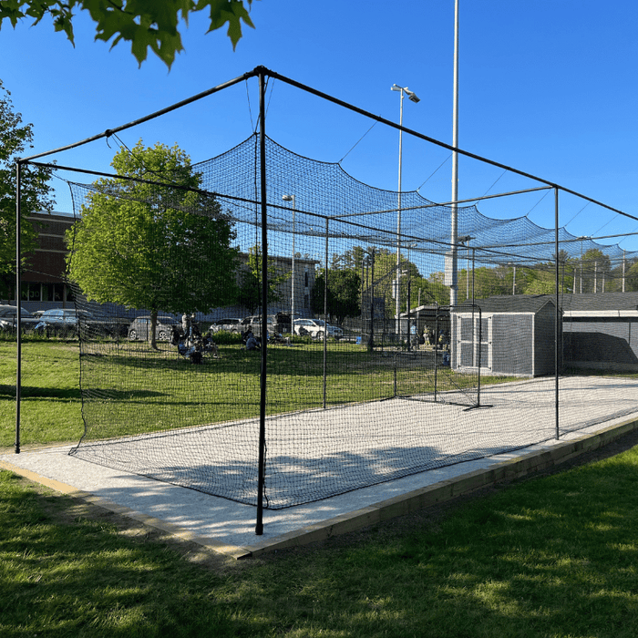 Complete Batting Cage Frame Kit - Concrete Free (No Net)