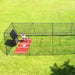 Freestanding Trapezoid Batting Cage [Complete]