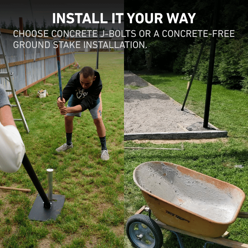 Iron Horse Batting Cage System