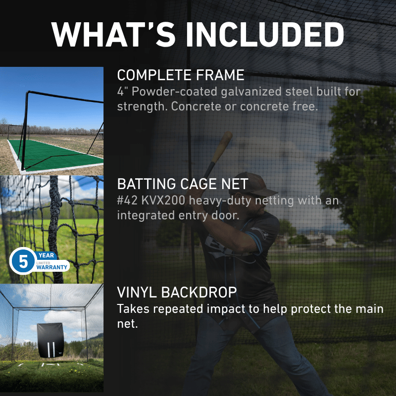 Iron Horse Batting Cage System