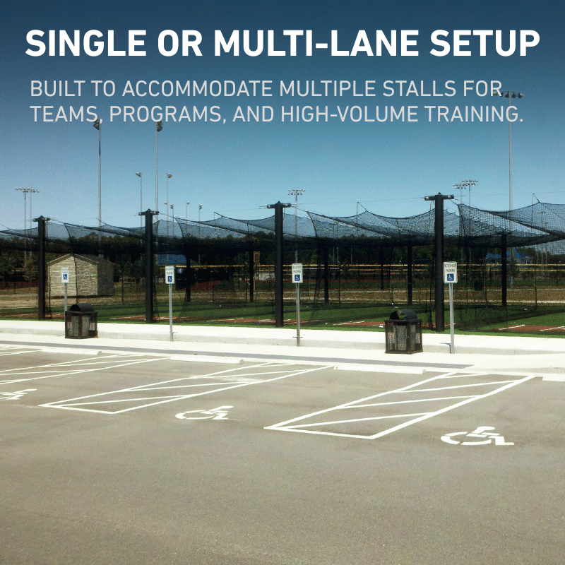Mastodon™ Engineered Batting Cage System