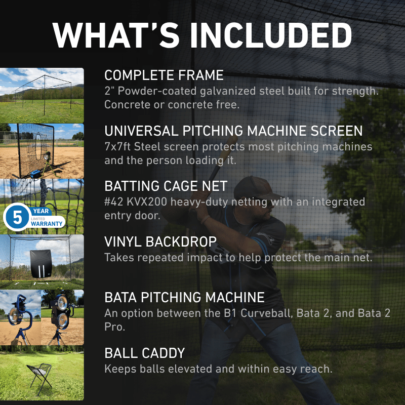 The Thumper Ultra Batting Cage