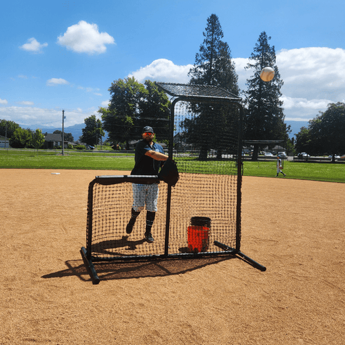 Armadillo Protective L-Screen | Batting Cages Inc