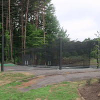 Freestanding Trapezoid Ultra Batting Cage Package