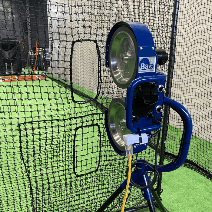 Pitching Machine Protective Square Screen Batting Cages Inc pitching-machine-protective-square-screen-batting-cages-inc