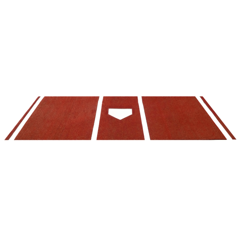 Deluxe Batter's Box Mat Clay / 6ft x 12ft