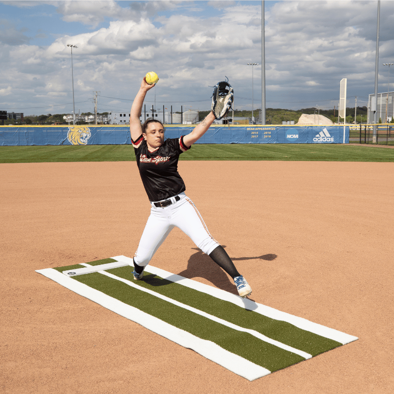 ProMounds Softball Pitching Mat Lane Pro