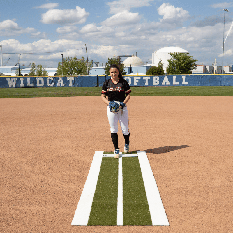 ProMounds Softball Pitching Mat Lane Pro