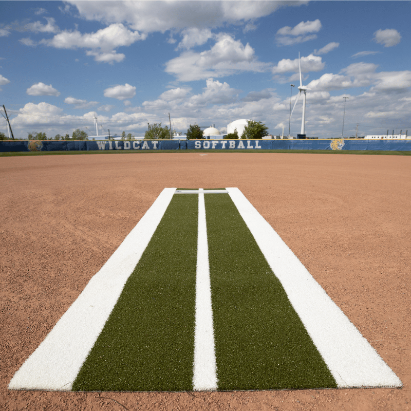 ProMounds Softball Pitching Mat Lane Pro