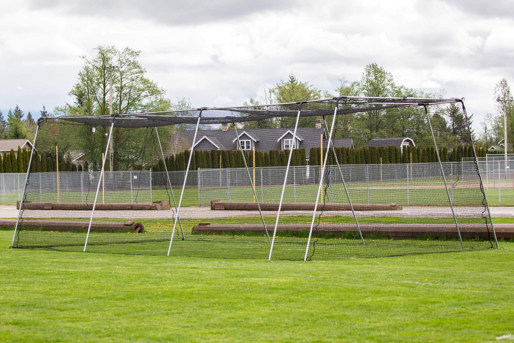 Freestanding Trapezoid Batting Cage - Home Run Edition