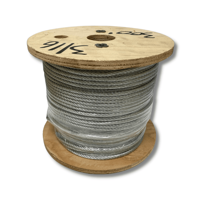 3/16" Galvanized Cable 300ft Spool