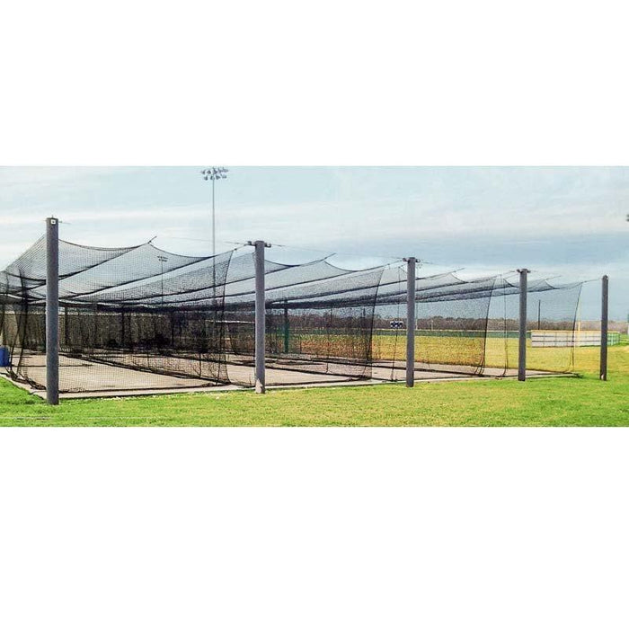 Mastodon™ Engineered Batting Cage System 12'H x 12'W x 55'L / Single