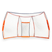 Bownet Portable Backstop