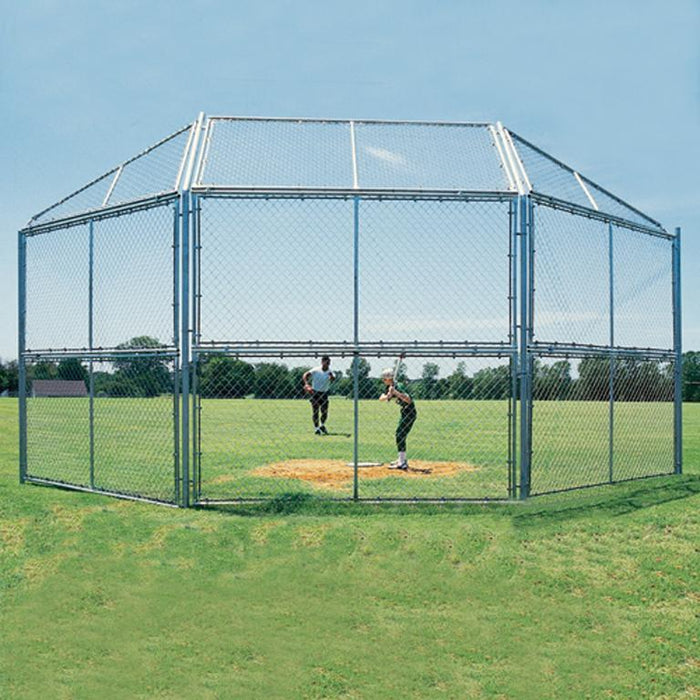 Chain Link Backstop (Select Options) Chain Link Backstop – 3 Panels Wide x 2 Panels High